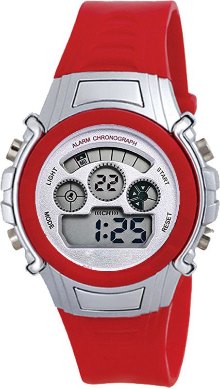 Digital Alarm & Night-Vision Digital Watch - For Boys & Girls DR8516BRED