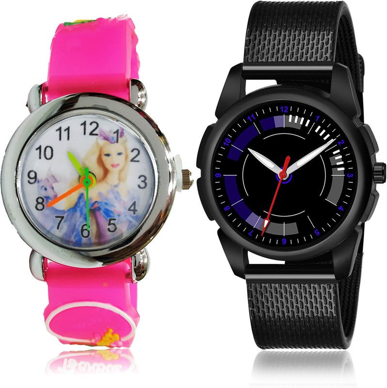Analog Watch - For Boys Classical Quartz 2 Watch Combo For Boys And Men - BK19-(44-S-10)