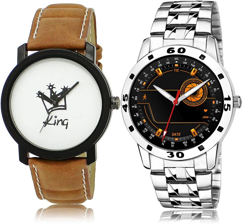 Analog Watch - For Men New Exclusive 2 Watch Combo For Boys And Men - BL46.18-(52-S-19)