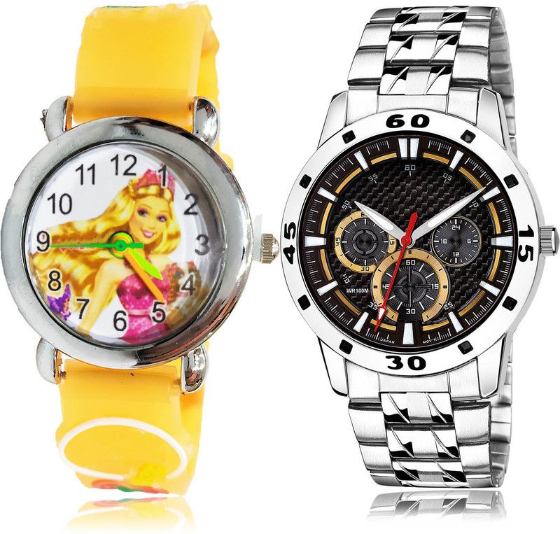 Analog Watch - For Boys Contemporary Stylish 2 Watch Combo For Boys And Men - BK24-(72-S-19)