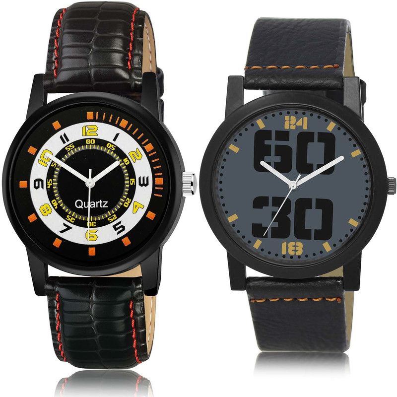 combo watch Analog Watch - For Men Latest Heart Sports 2 Watch Combo For Boys And Men - BRA42-BL46.47