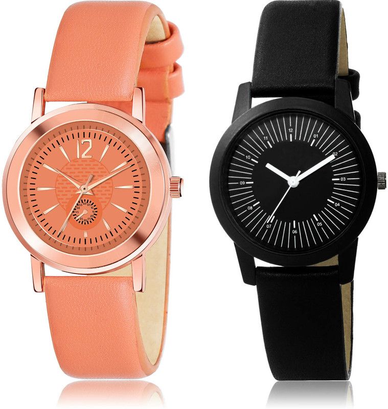 Analog Watch - For Women Latest 3D Design 2 Watch Combo For Women And Girls - GW6-GO147