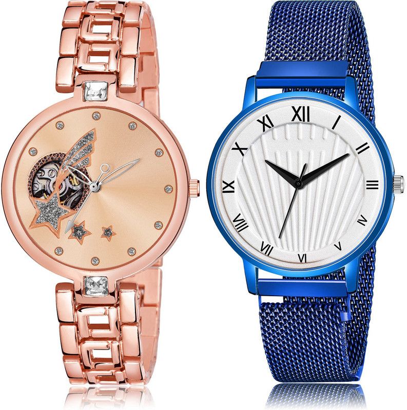 Analog Watch - For Girls Classical Quartz 2 Watch Combo For Women And Girls - G664-G515