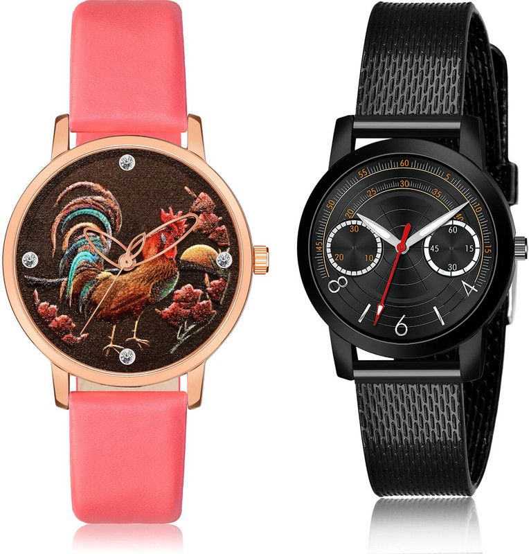 Analog Watch - For Women Best Unique 2 Watch Combo For Women And Girls - GM368-(67-L-10)