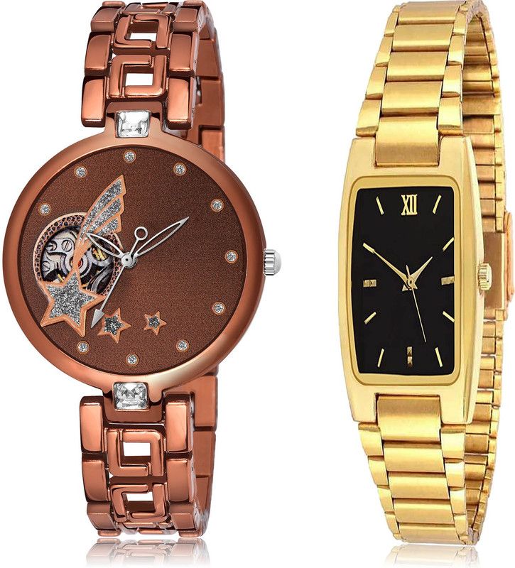 Analog Watch - For Women New Collegian 2 Watch Combo For Women And Girls - G663-GCPL34