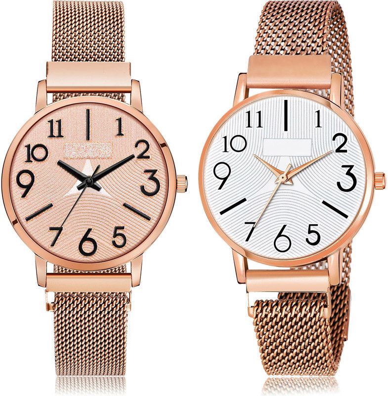Analog Watch - For Women Modish Party Wedding 2 Watch Combo For Women And Girls - GM245-GW60