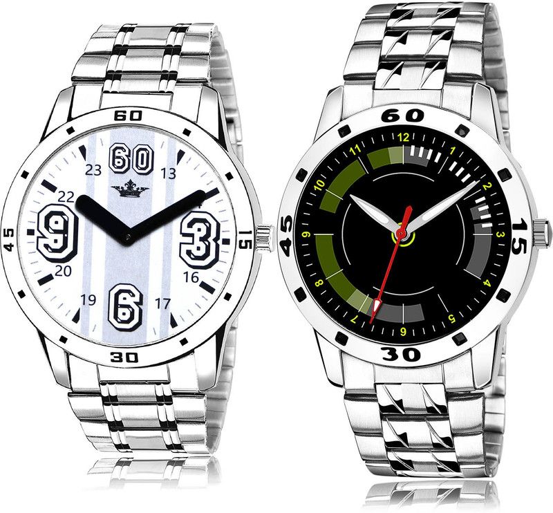 Analog Watch - For Men Modern Style 2 Watch Combo For Boys And Men - BL46.111-(43-S-19)