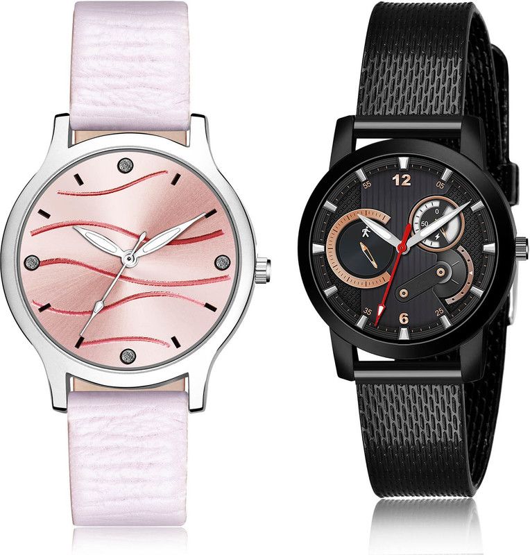 Analog Watch - For Girls Modern Unique 2 Watch Combo For Women And Girls - GM387-(19-L-10)