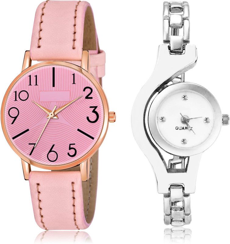 Analog Watch - For Girls New Stylish 2 Watch Combo For Women And Girls - GW57-G70