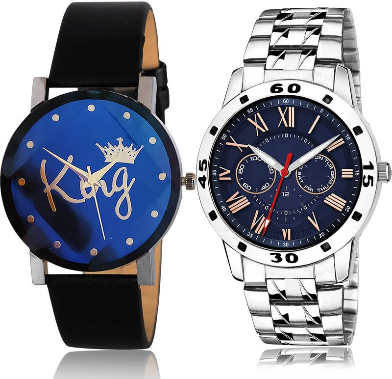 Analog Watch - For Men Latest Stylish 2 Watch Combo For Boys And Men - BC29-(62-S-19)