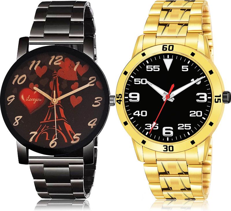 Analog Watch - For Men Modish Quartz 2 Watch Combo For Boys And Men - BCPL19-(75-S-21)