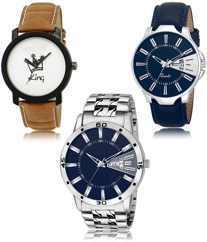 New latest Designer Combo of 3 Analog Watch - For Men LR-18-23-102