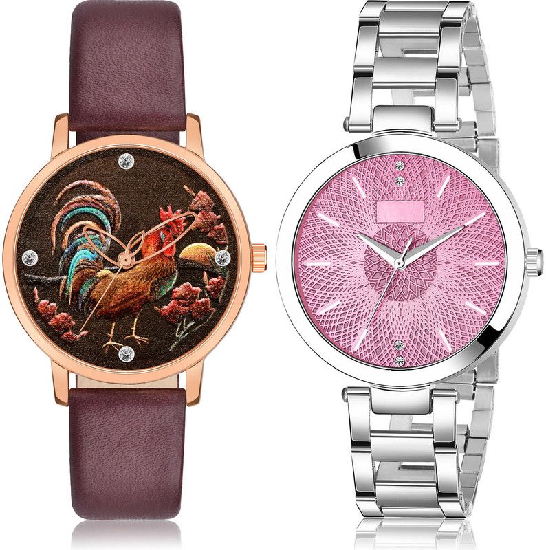 Analog Watch - For Women Modish Branded 2 Watch Combo For Women And Girls - GM369-GM203
