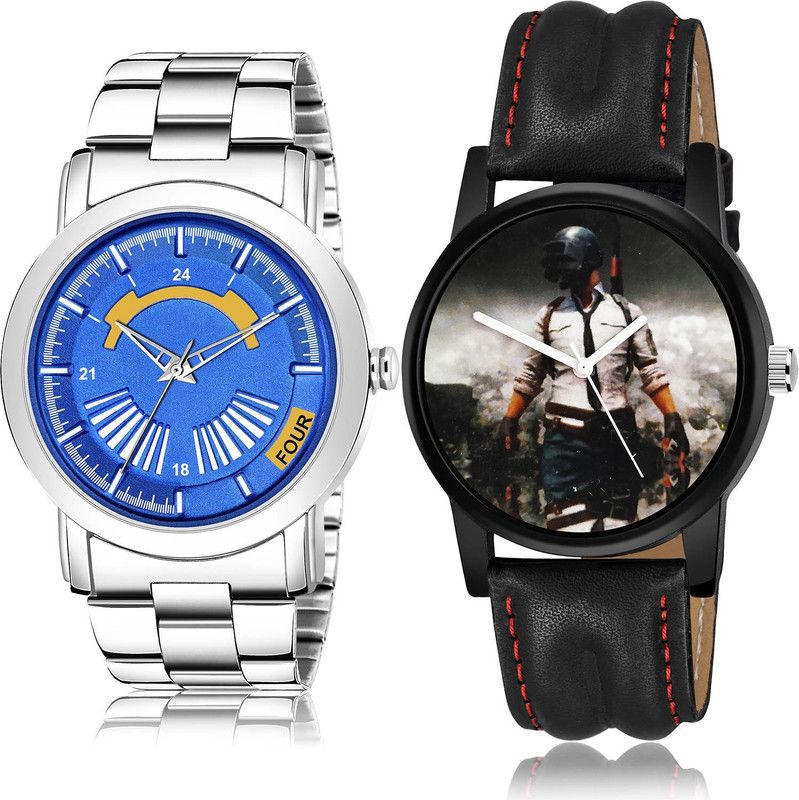 Analog Watch - For Men New Fashion 2 Watch Combo For Boys And Men - BM408-B497
