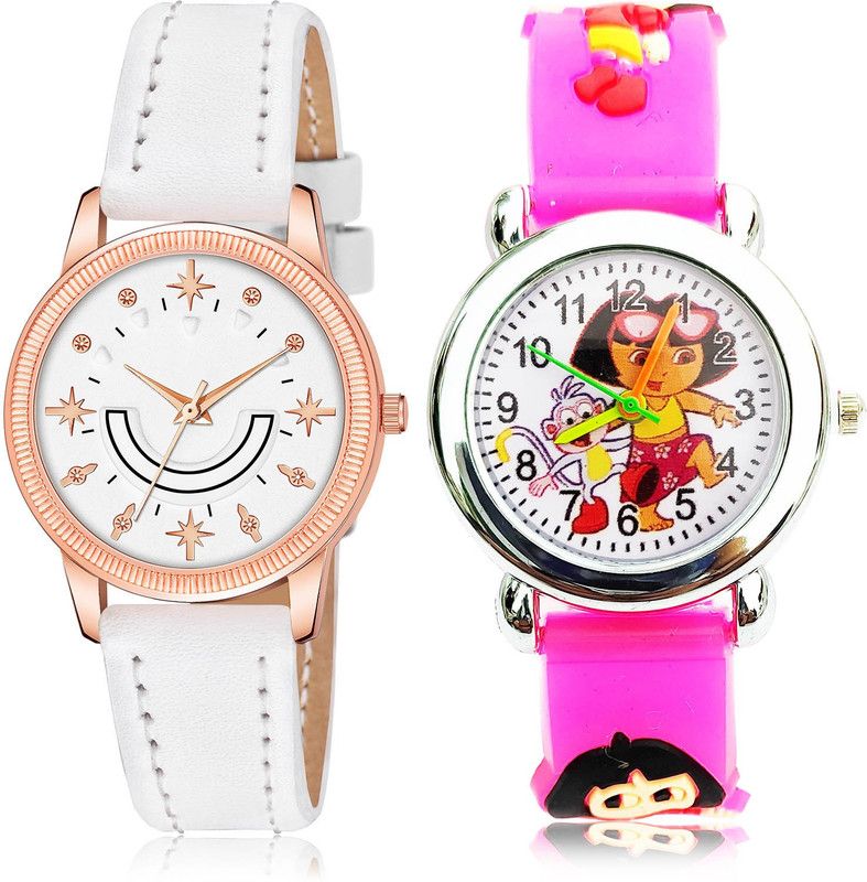 Analog Watch - For Girls Classical Valentine 2 Watch Combo For Women And Girls - GW65-GC196