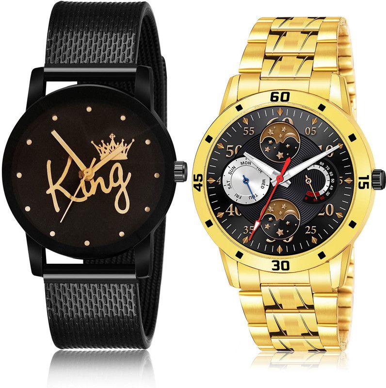 Analog Watch - For Men Best Chronograph 2 Watch Combo For Boys And Men - BCPL24-(49-S-21)