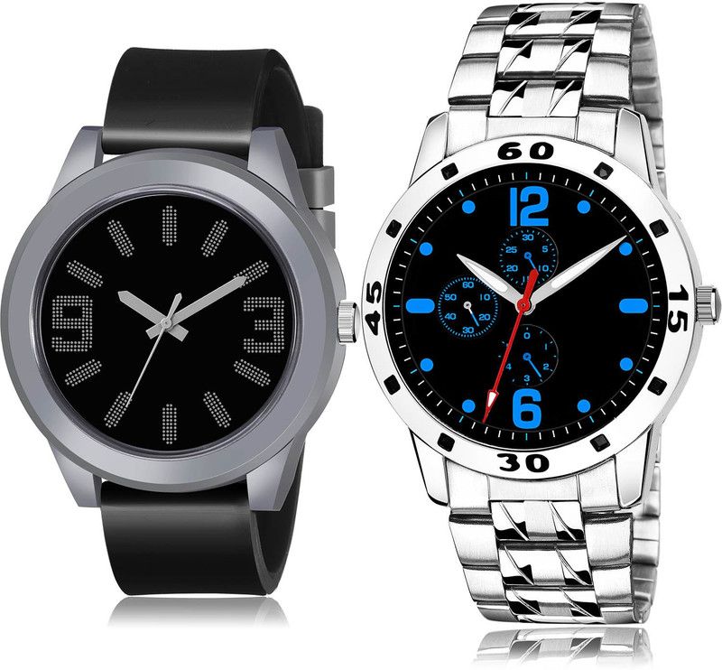 Analog Watch - For Men New Quartz 2 Watch Combo For Boys And Men - BM102-(68-S-19)