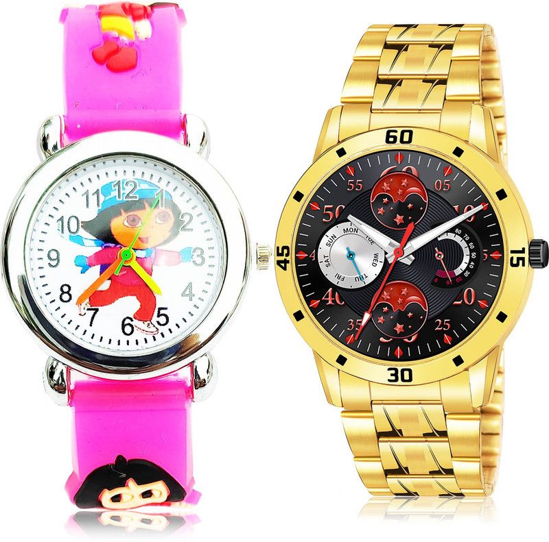 Analog Watch - For Boys Modern Tread 2 Watch Combo For Boys And Men - BK197-(50-S-21)
