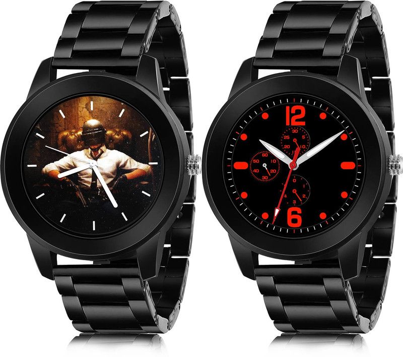 Analog Watch - For Men Brand New High Quality 2 Watch Combo For Boys And Men - B452-(69-S-20)