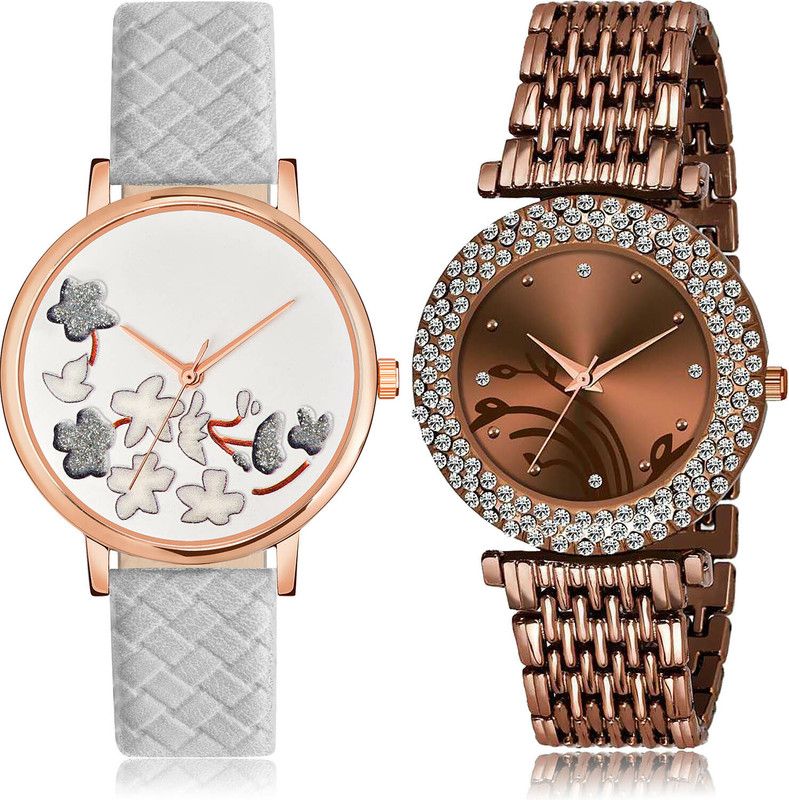 Analog Watch - For Women Modish Branded 2 Watch Combo For Women And Girls - GM505-G573