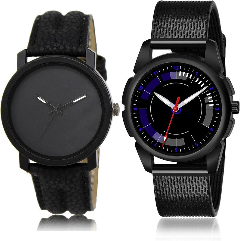 Analog Watch - For Men New 3D Design 2 Watch Combo For Boys And Men - BL46.21-(44-S-10)