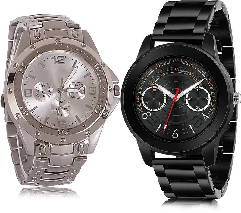 Analog Watch - For Men Brand New Formal 2 Watch Combo For Boys And Men - B72-(67-S-20)