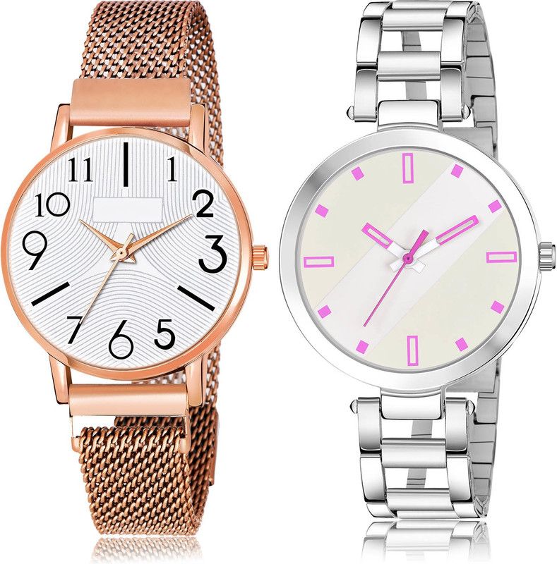 Analog Watch - For Women Classical Party Wedding 2 Watch Combo For Women And Girls - GW60-GM238