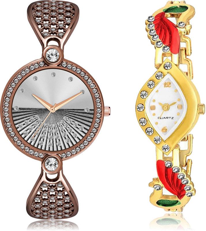 Analog Watch - For Women Best Fashionable 2 Watch Combo For Women And Girls - GM252-G116