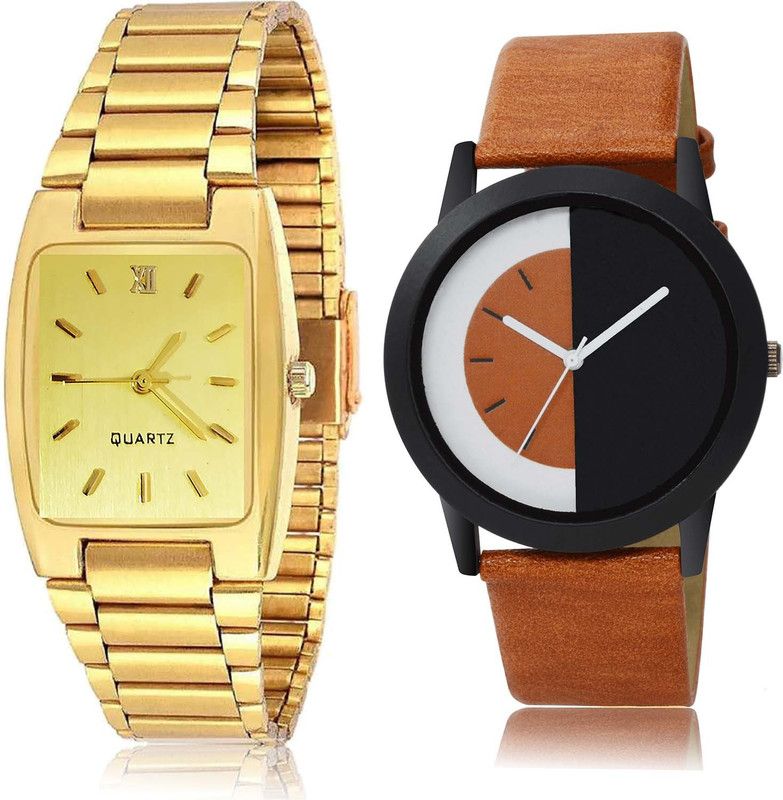 combo watch Analog Watch - For Men Classical Collegian Chain Combo Watch For Boys And Men - BRM4-B162
