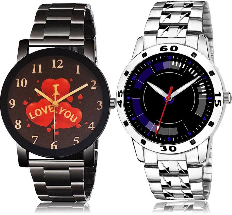 Analog Watch - For Men Contemporary Fashion 2 Watch Combo For Boys And Men - BCPL22-(44-S-19)