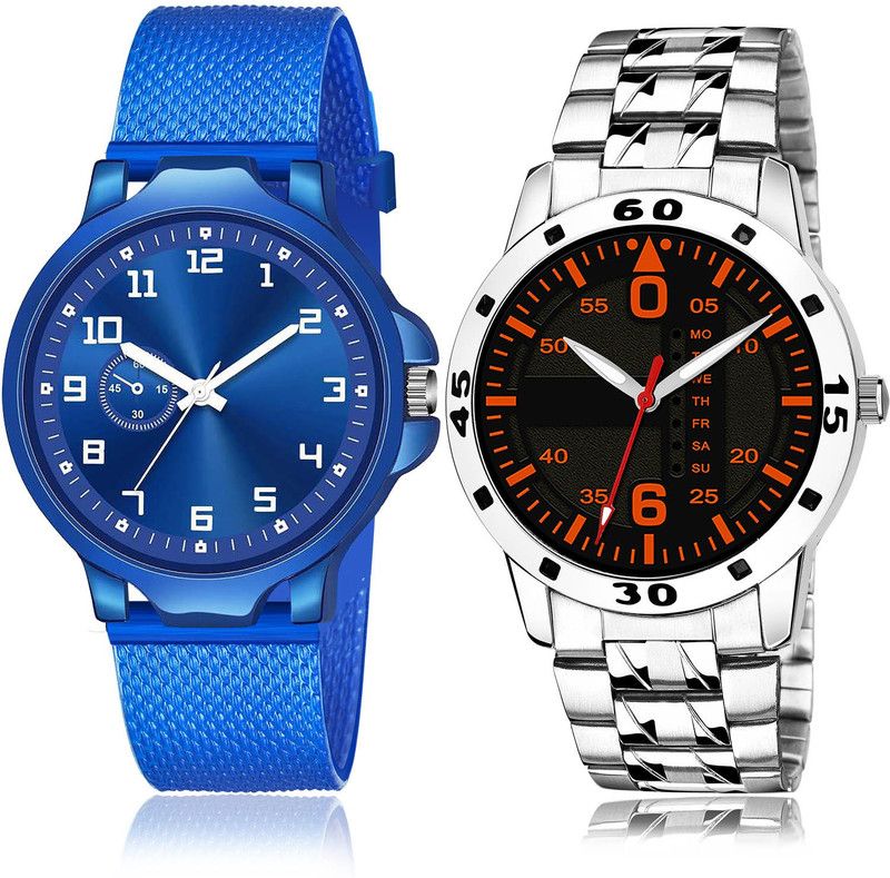 Analog Watch - For Men New Formal 2 Watch Combo For Boys And Men - BRM34-(22-S-19)