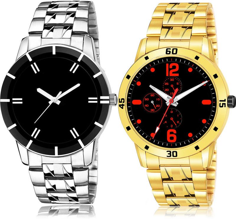 Analog Watch - For Men Brand New Gift 2 Watch Combo For Boys And Men - BCPL1-(69-S-21)