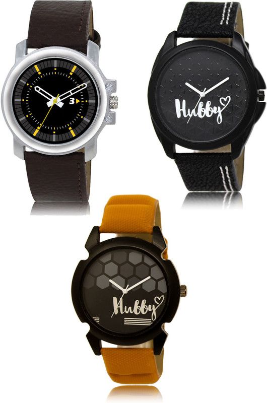 New latest Designer Combo of 3 Analog Watch - For Men 44-31-32