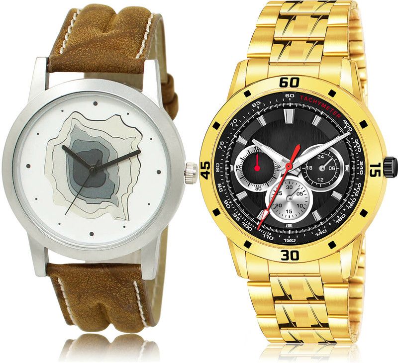 Analog Watch - For Men Modern Fashion 2 Watch Combo For Boys And Men - BL46.9-(14-S-21)