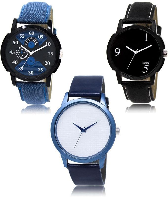 New latest Designer Combo of 3 Analog Watch - For Men LR-02-06-33