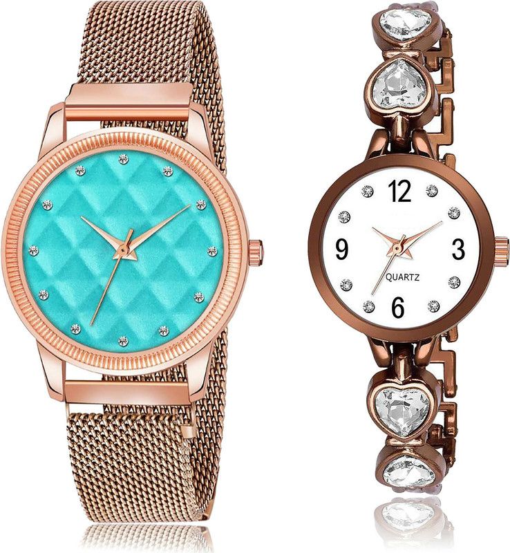 Analog Watch - For Women Best Party Wedding 2 Watch Combo For Women And Girls - GW15-G500