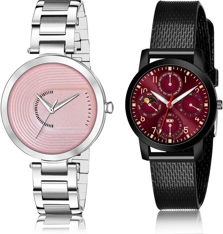 Analog Watch - For Women Modern Technology 2 Watch Combo For Women And Girls - GM218-(12-L-10)