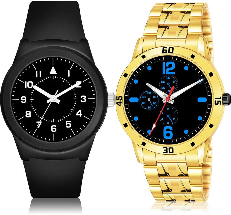 Analog Watch - For Boys Modern Rich 2 Watch Combo For Boys And Men - BM118-(68-S-21)