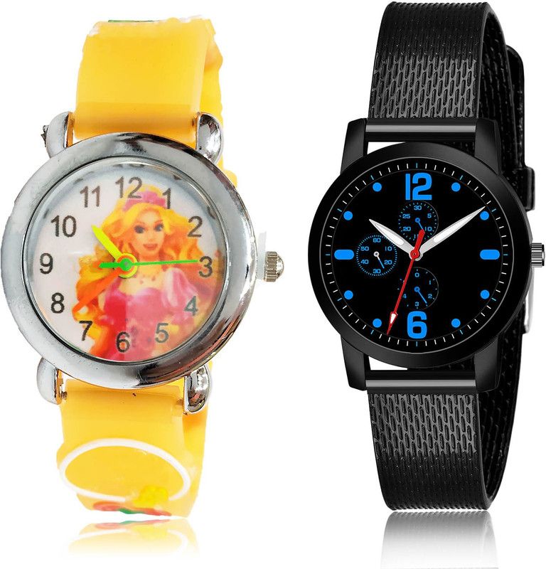 Analog Watch - For Girls Modern Diwali 2 Watch Combo For Women And Girls - GC46-(68-L-10)