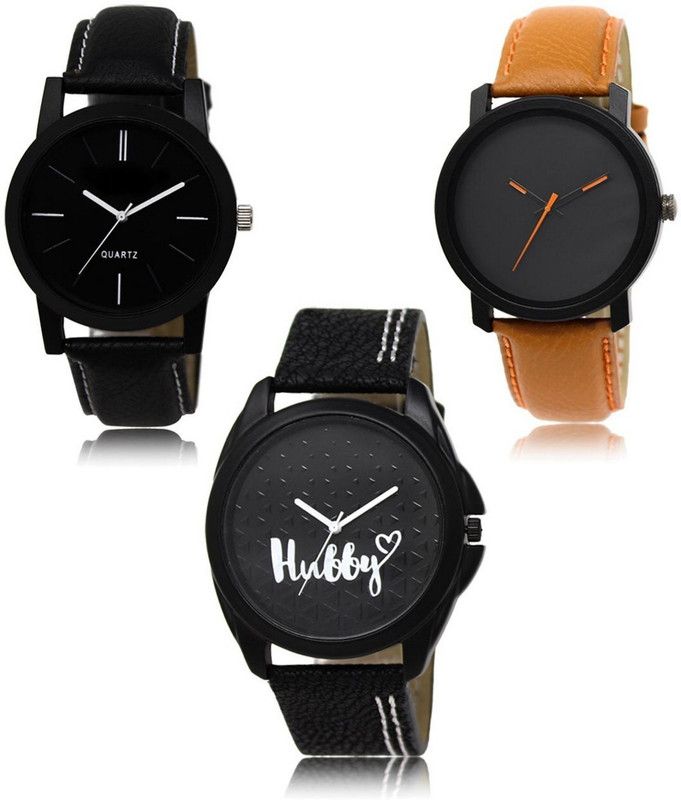 New latest Designer Combo of 3 Analog Watch - For Men L-05-20-31