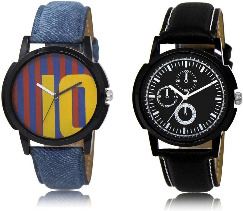 New Latest Designer Combo of 2 Analog Watch - For Men LR10-LR13