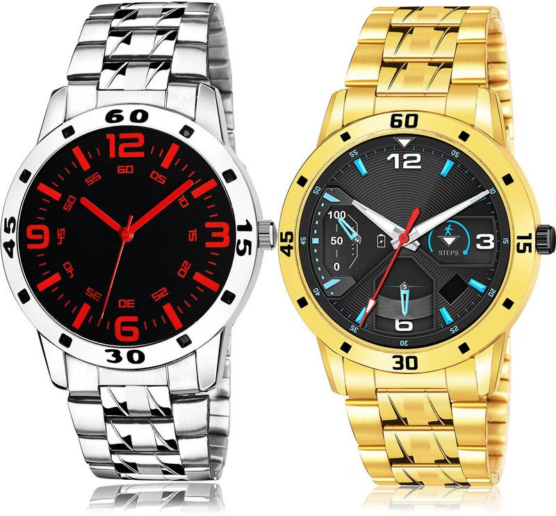 Analog Watch - For Men New Diwali 2 Watch Combo For Boys And Men - B703-(41-S-21)