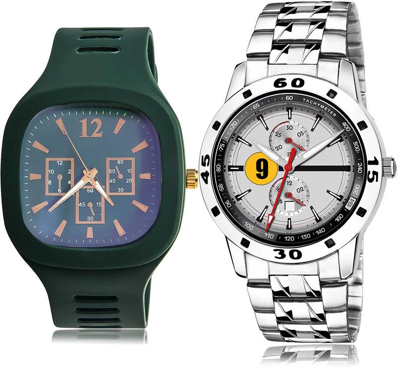 Analog Watch - For Men Latest Rich 2 Watch Combo For Boys And Men - BC47-(55-S-19)