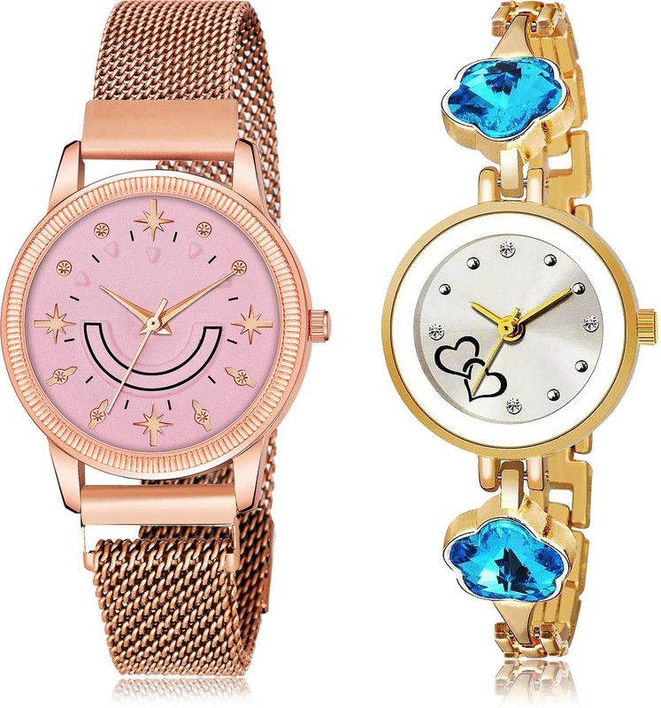 Analog Watch - For Women Contemporary Stylish 2 Watch Combo For Women And Girls - GW72-G600
