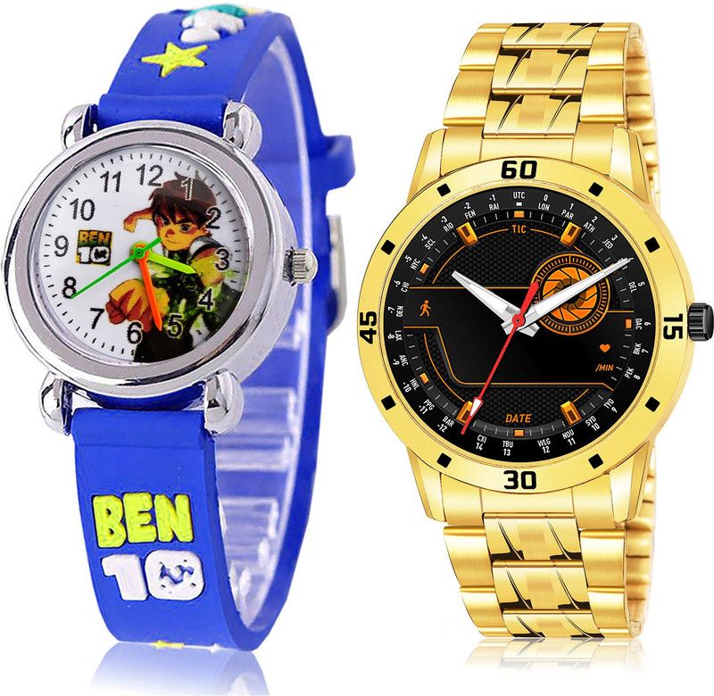 Analog Watch - For Boys Treading Royal 2 Watch Combo For Boys And Men - BK94-(52-S-21)