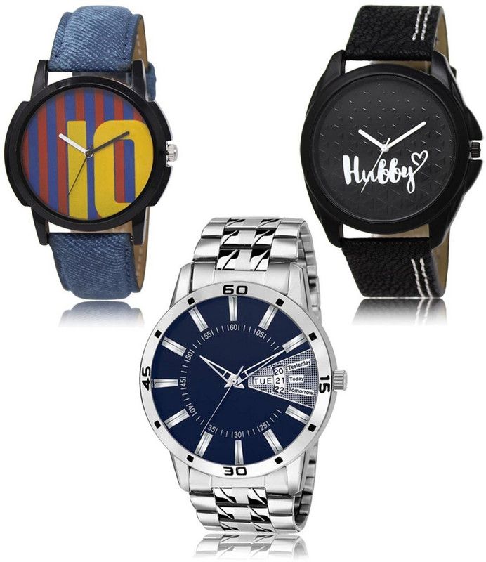 New latest Designer Combo of 3 Analog Watch - For Men LR-10-31-102