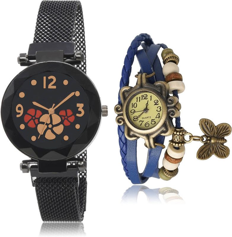 Analog Watch - For Women Latest Quartz 2 Watch Combo For Women And Girls - G652-G59