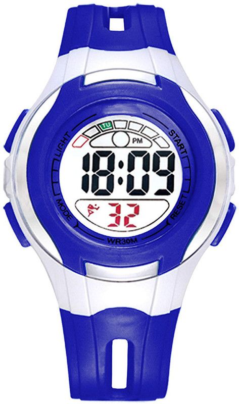 Cool Design Alarm & Chrono Feature Digital Watch - For Boys & Girls EF45019-3NAVY