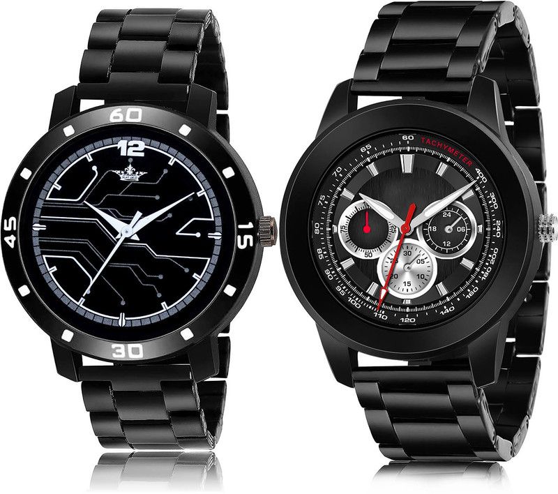 Analog Watch - For Men Best Luxury 2 Watch Combo For Boys And Men - BL46.113-(14-S-20)