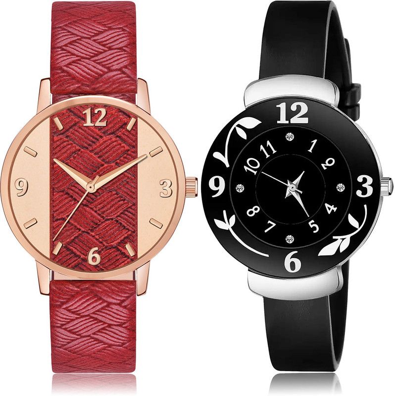 Analog Watch - For Girls Brand New Luxury 2 Watch Combo For Women And Girls - GM399-G24